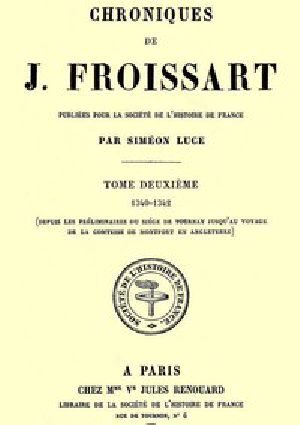 [Gutenberg 50356] • Chroniques de J. Froissart, tome 2/13